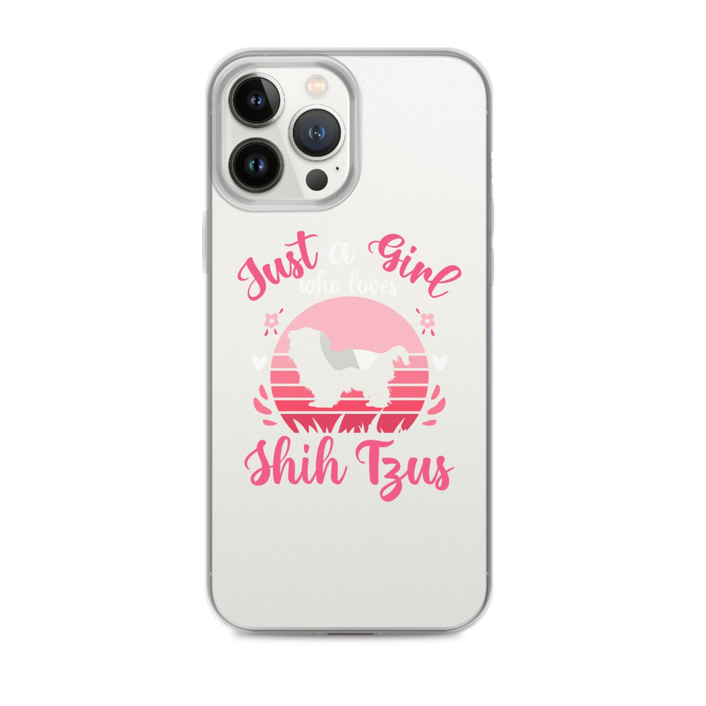 Just a Girl Who Loves Shih Tzu iPhone Case