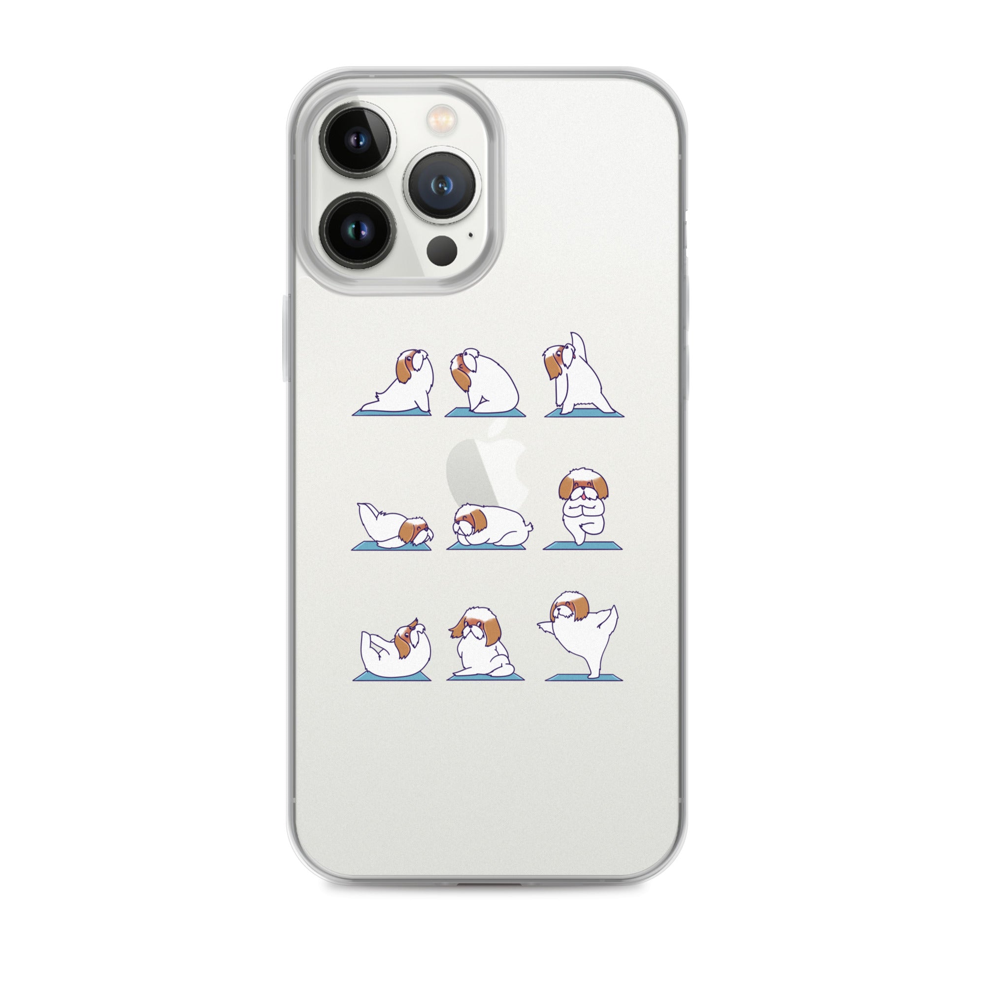 Shih Tzu Doing Yoga iPhone Case