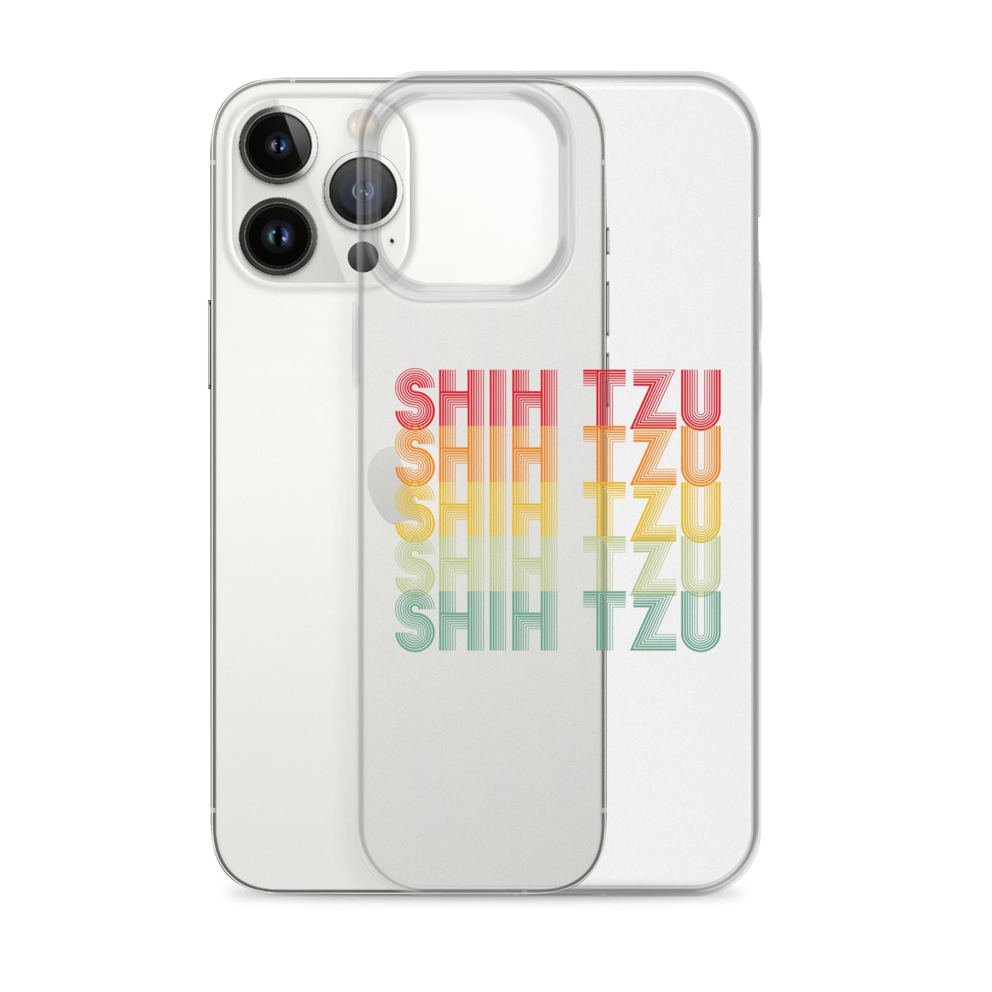 Shih Tzu Typographical iPhone Case