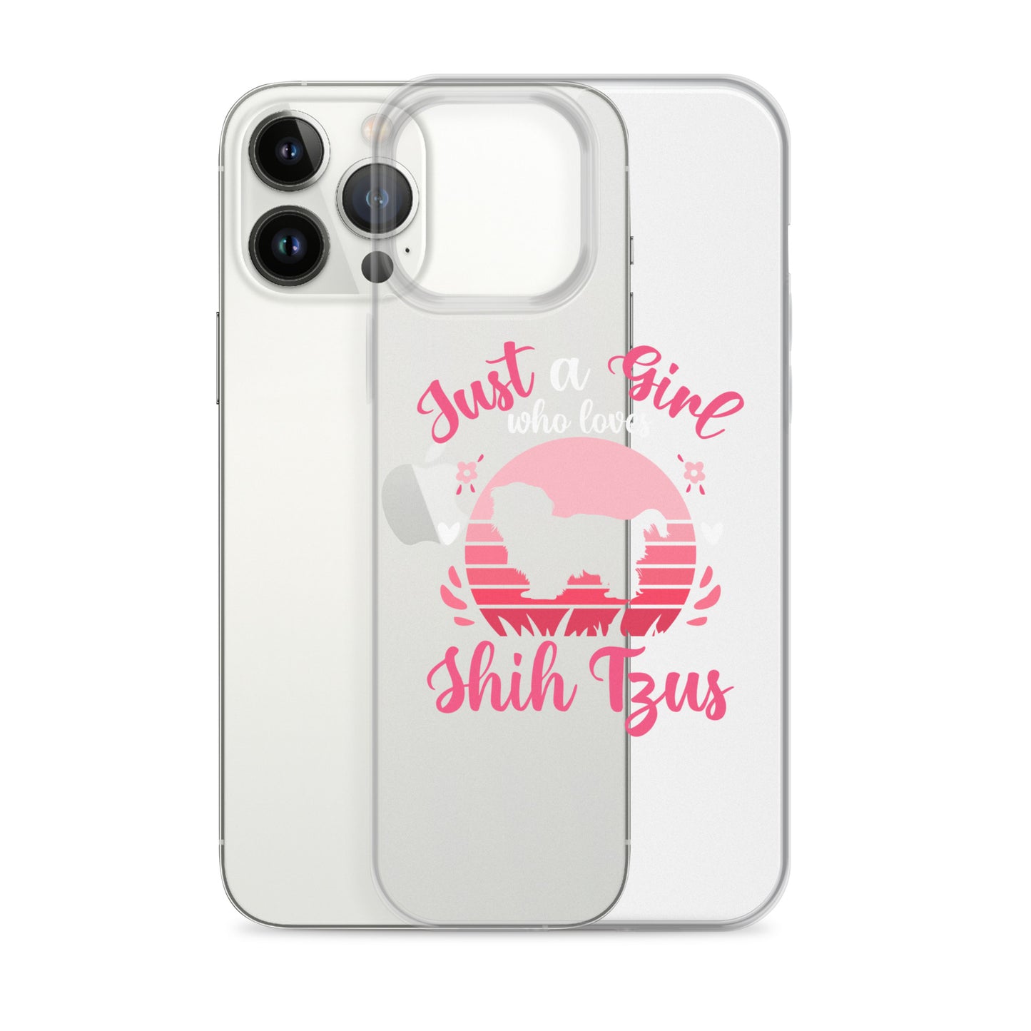 Just a Girl Who Loves Shih Tzu iPhone Case