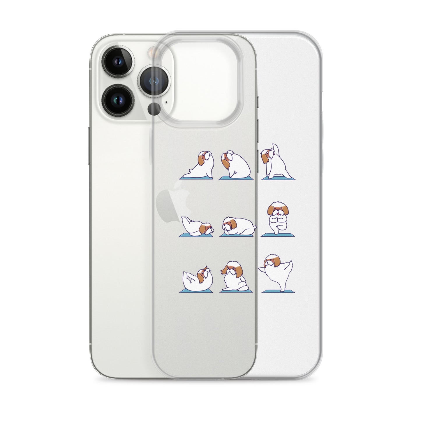 Shih Tzu Doing Yoga iPhone Case