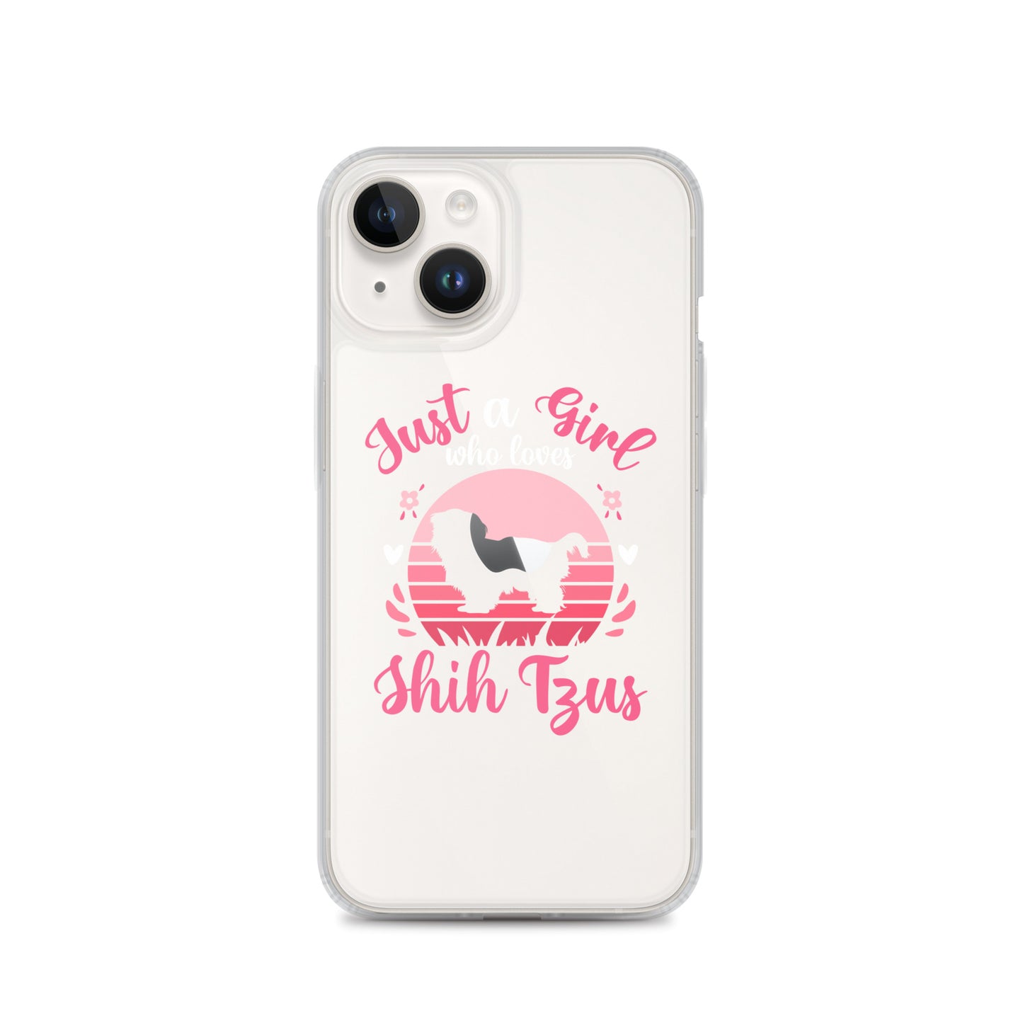 Just a Girl Who Loves Shih Tzu iPhone Case