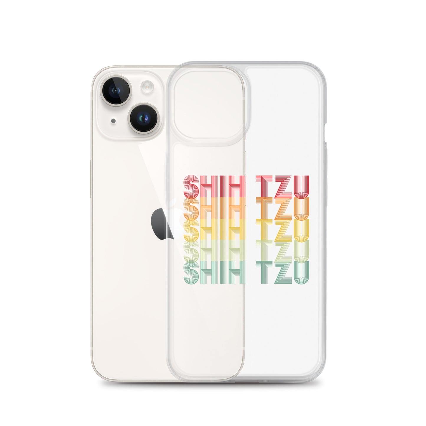 Shih Tzu Typographical iPhone Case