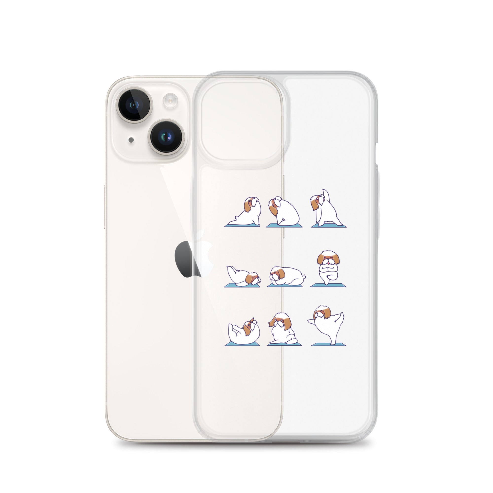 Shih Tzu Doing Yoga iPhone Case