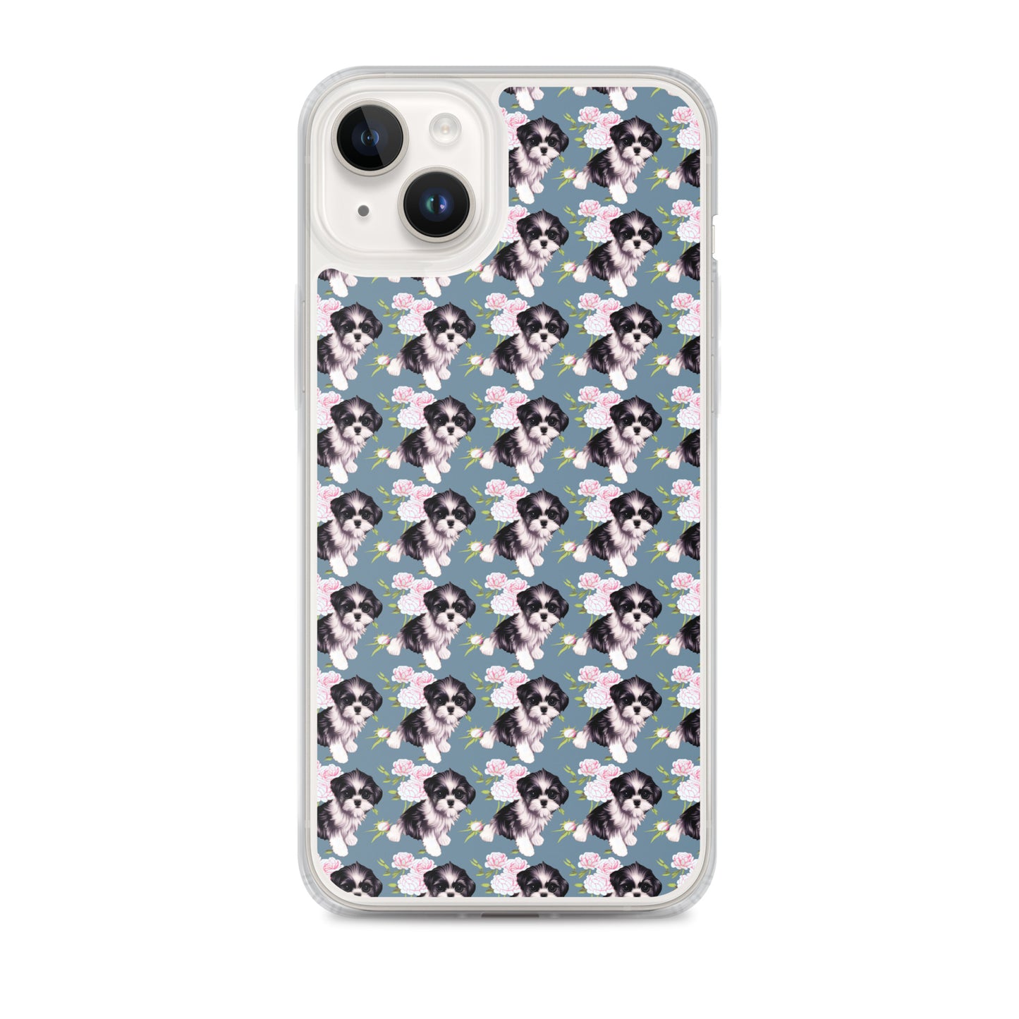 Victorian Roses and Shih Tzu iPhone Case