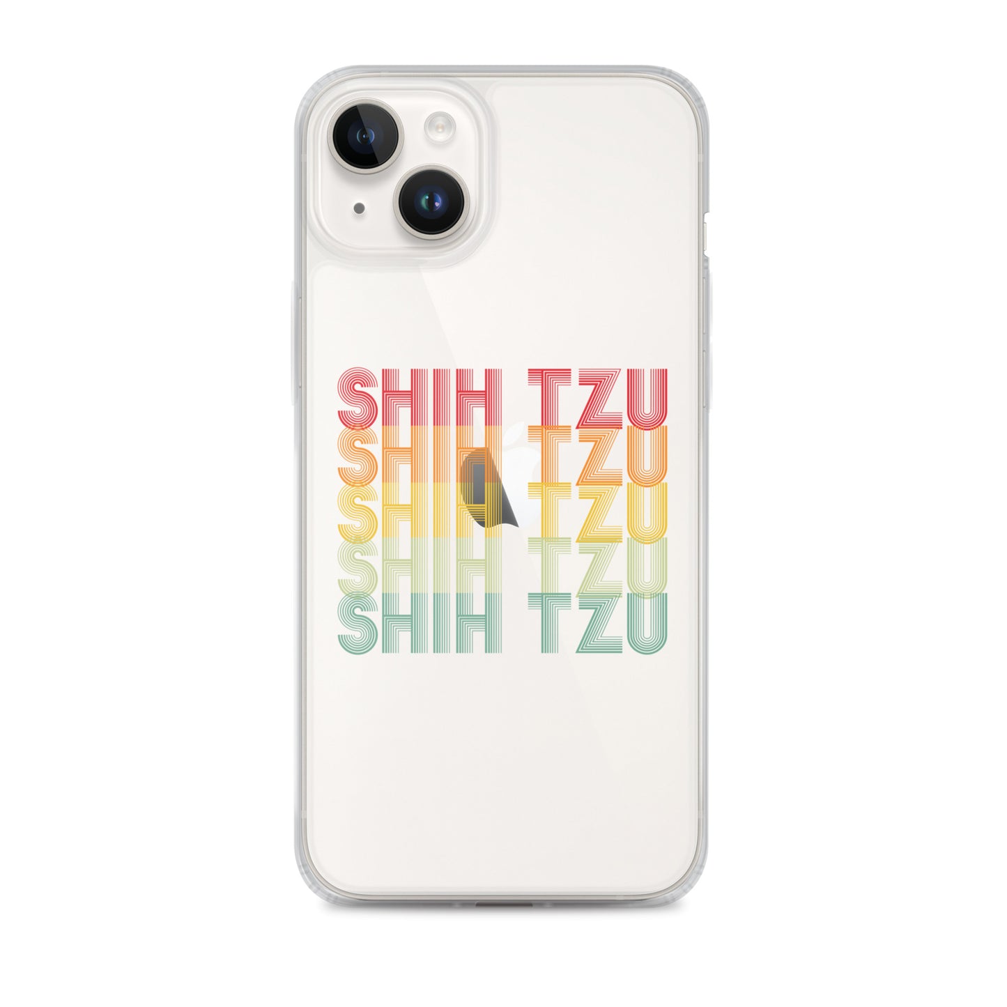 Shih Tzu Typographical iPhone Case