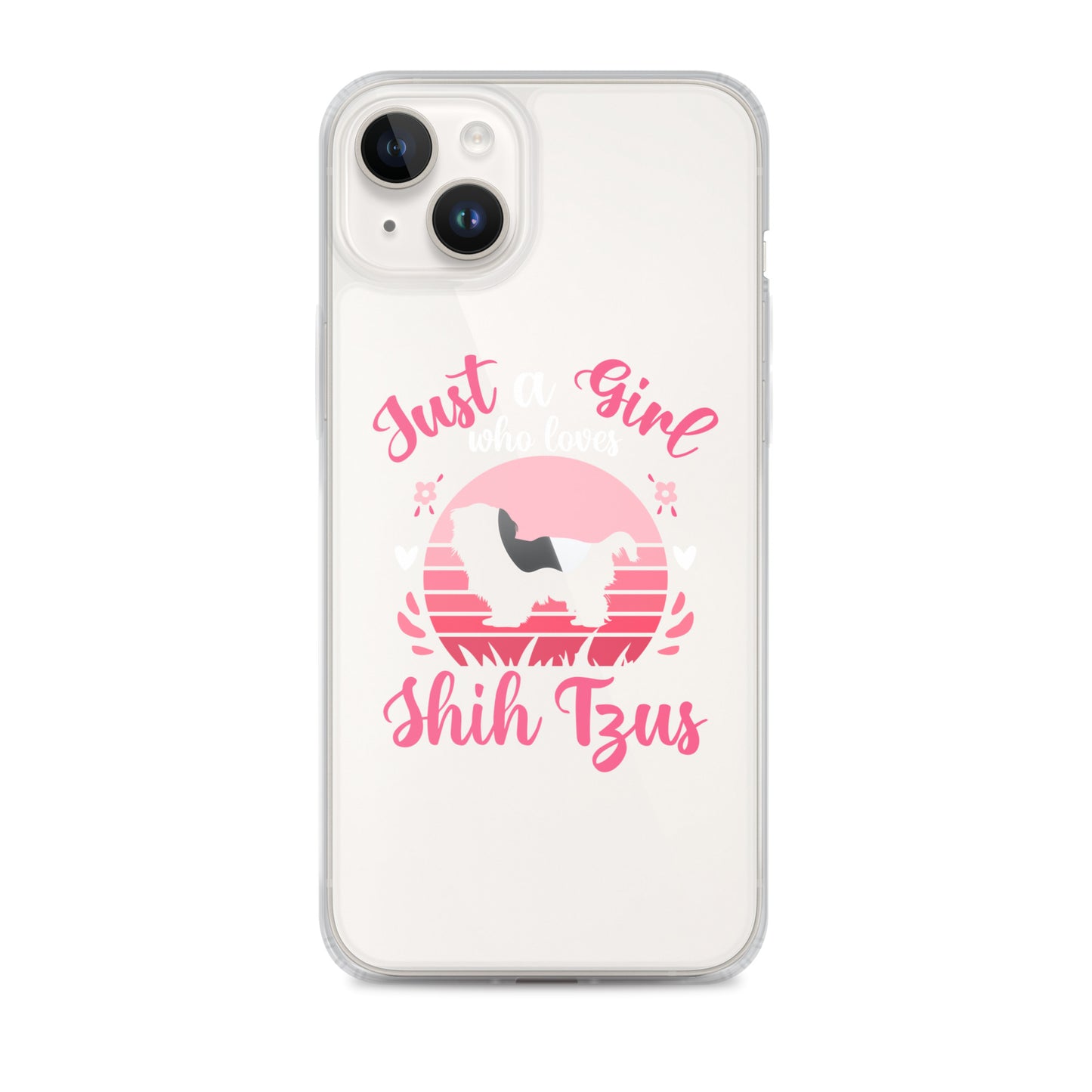 Just a Girl Who Loves Shih Tzu iPhone Case