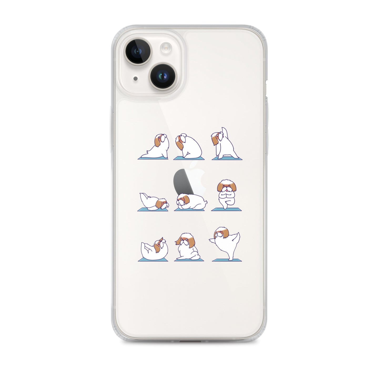 Shih Tzu Doing Yoga iPhone Case