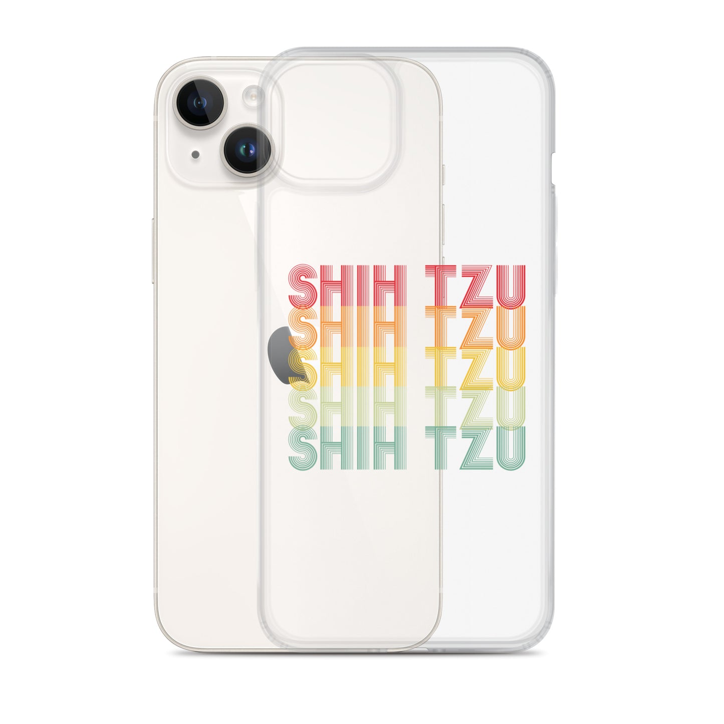 Shih Tzu Typographical iPhone Case