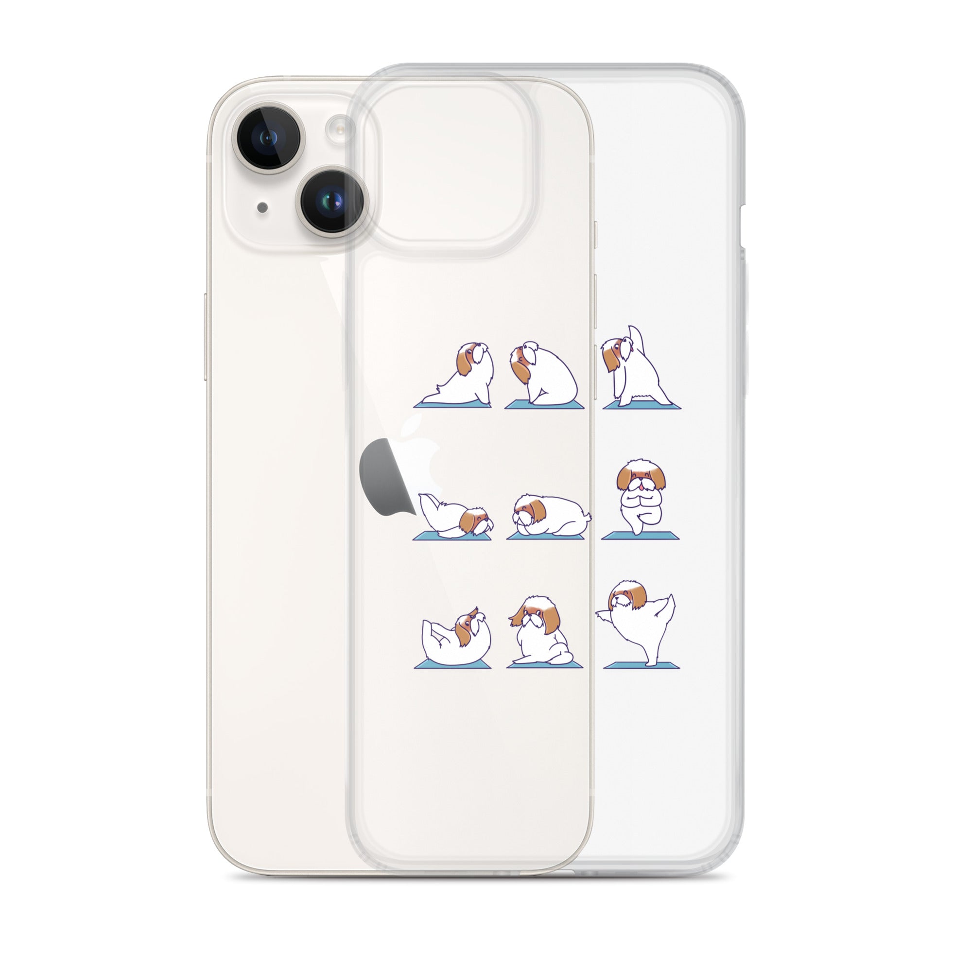 Shih Tzu Doing Yoga iPhone Case