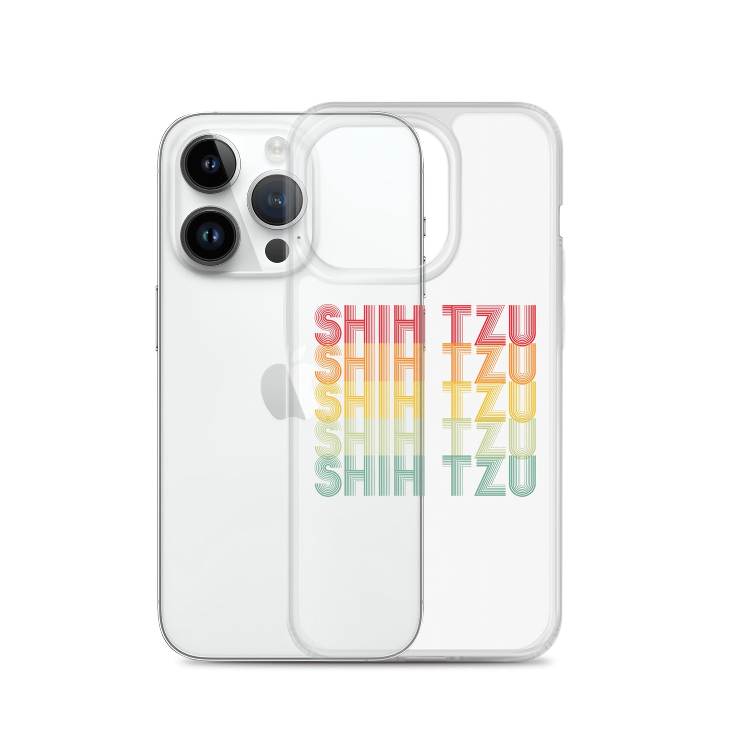 Shih Tzu Typographical iPhone Case