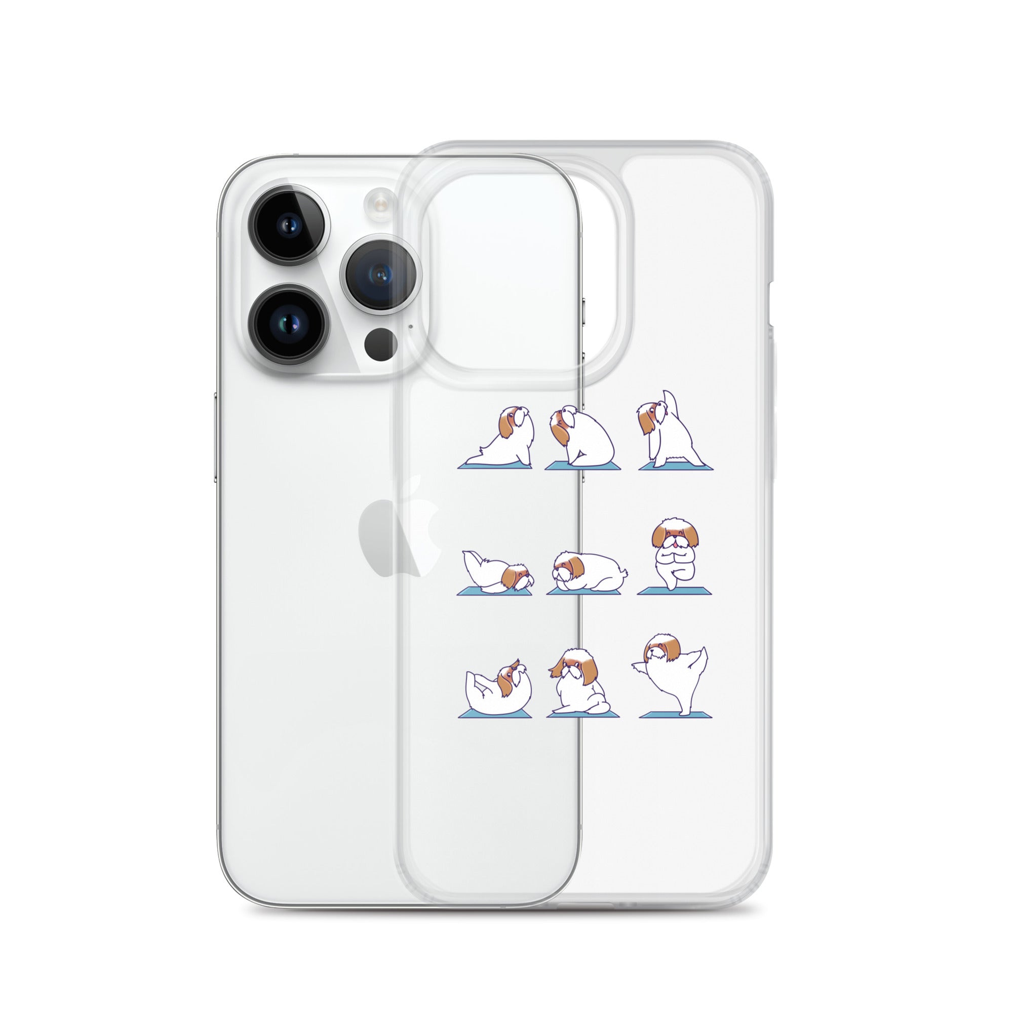 Shih Tzu Doing Yoga iPhone Case