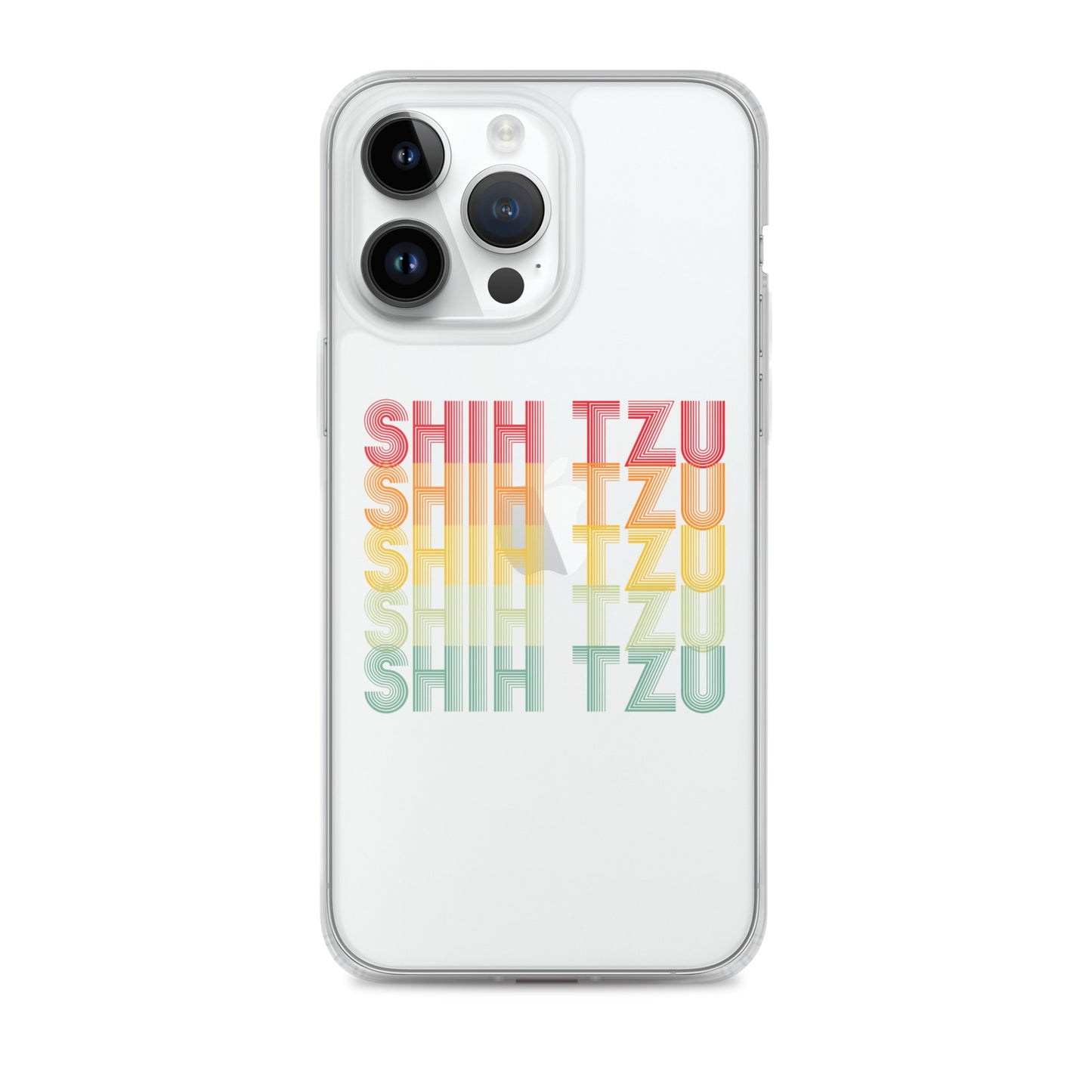 Shih Tzu Typographical iPhone Case