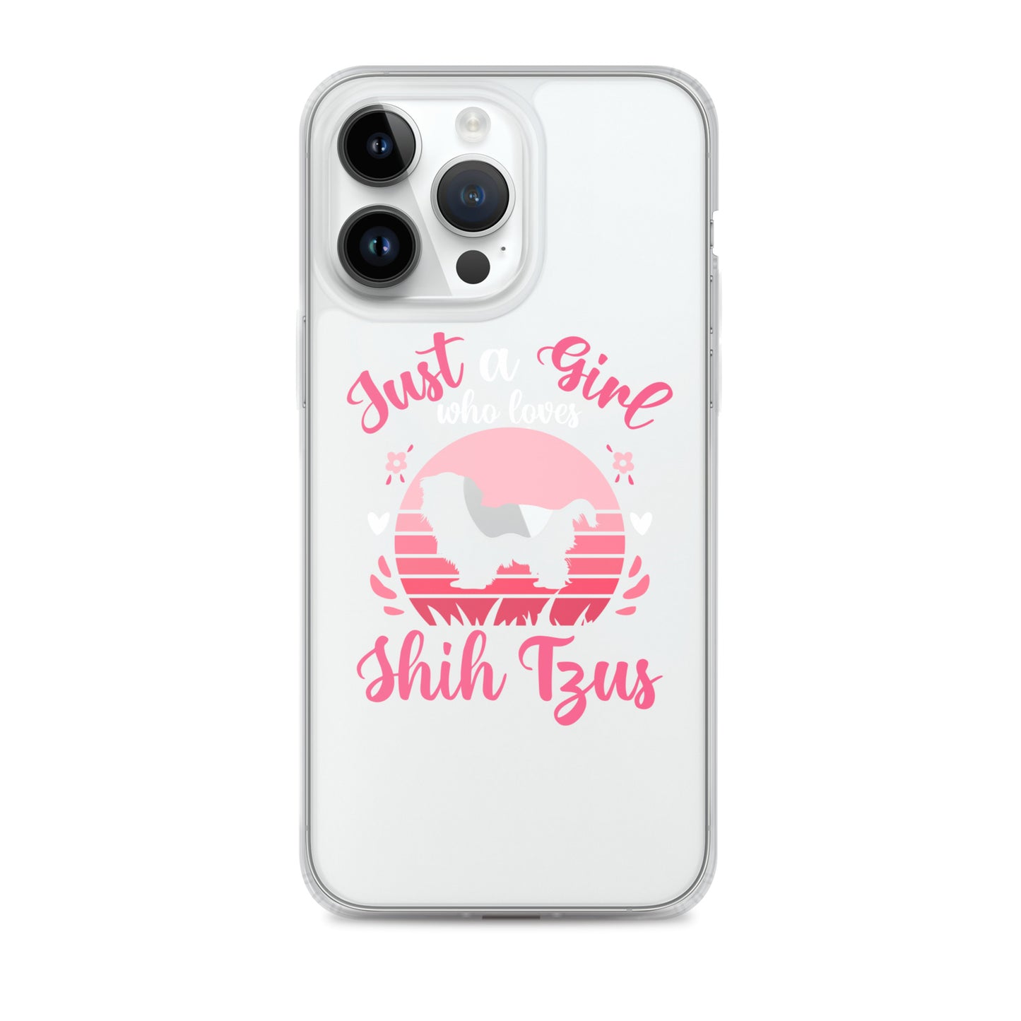 Just a Girl Who Loves Shih Tzu iPhone Case