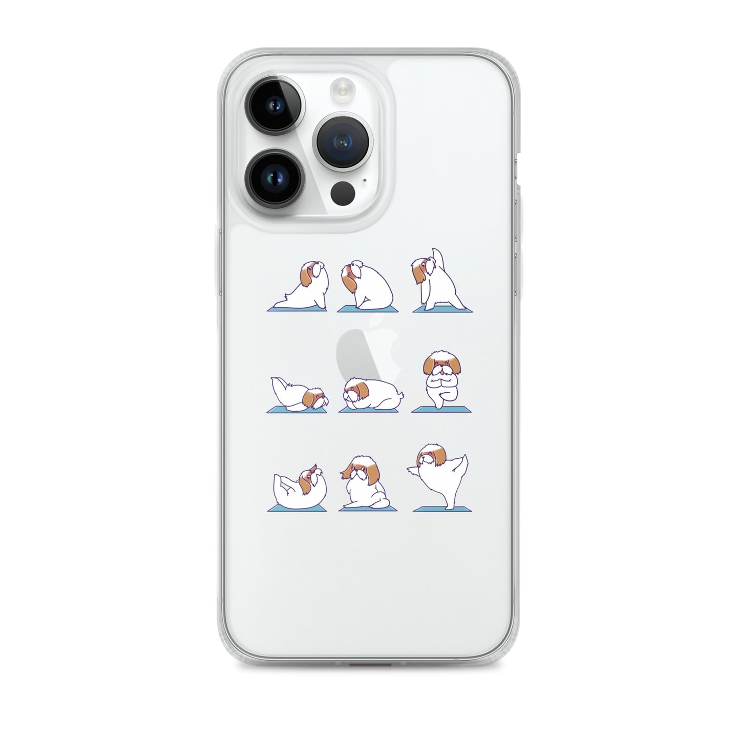 Shih Tzu Doing Yoga iPhone Case