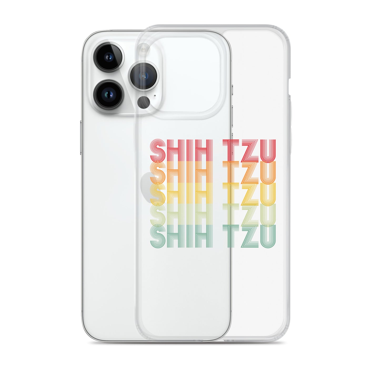 Shih Tzu Typographical iPhone Case