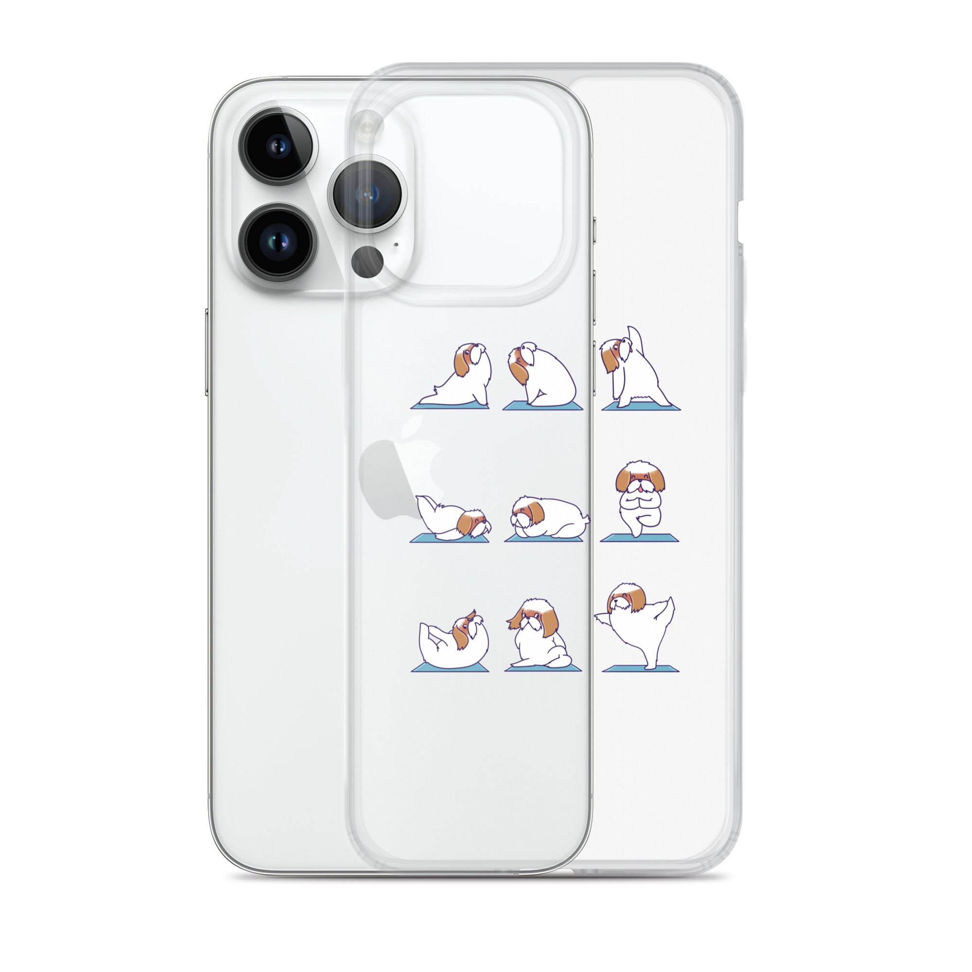 Shih Tzu Doing Yoga iPhone Case