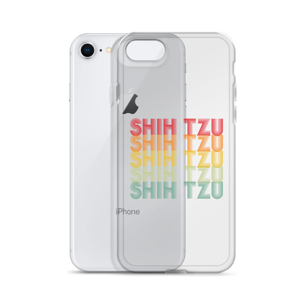 Shih Tzu Typographical iPhone Case