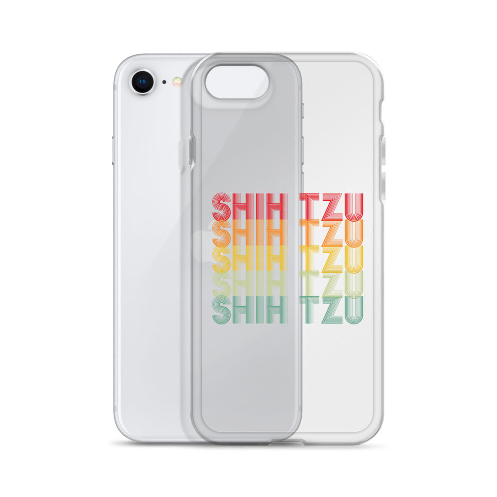 Shih Tzu Typographical iPhone Case