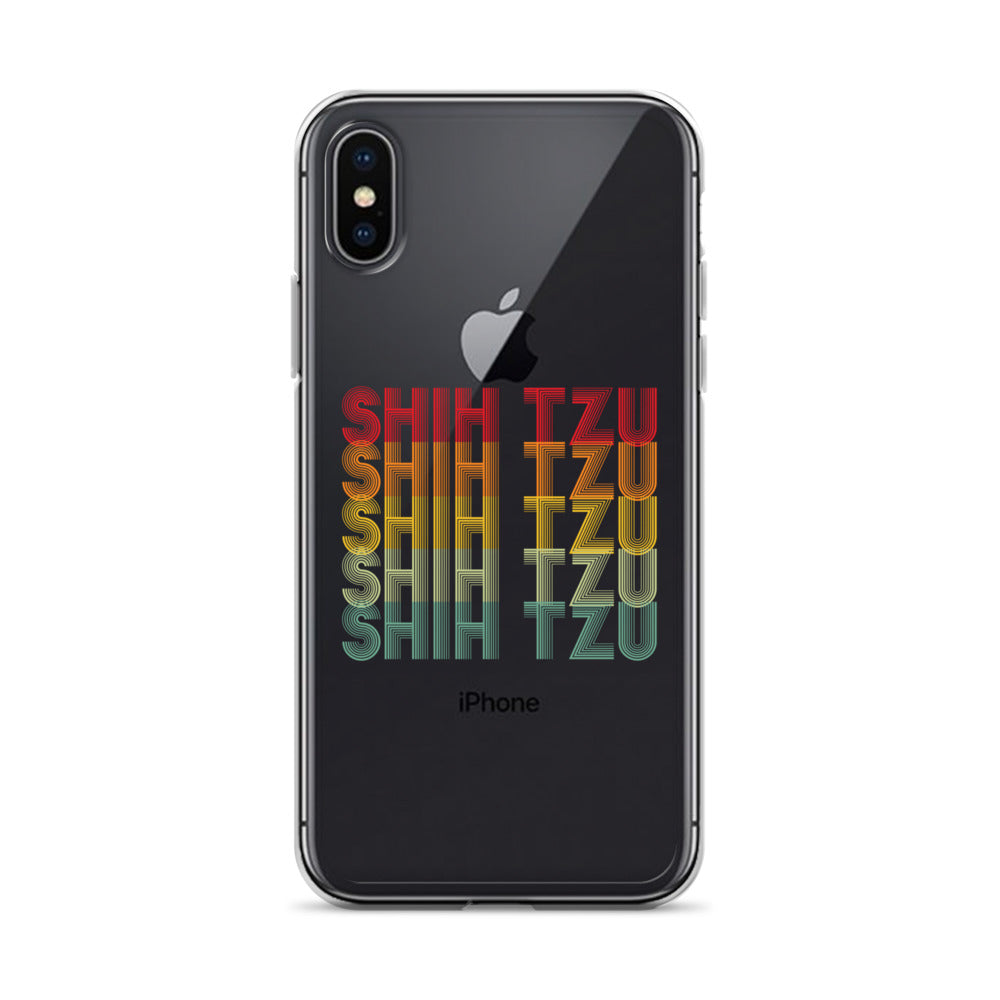 Shih Tzu Typographical iPhone Case