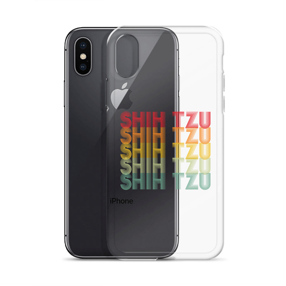 Shih Tzu Typographical iPhone Case