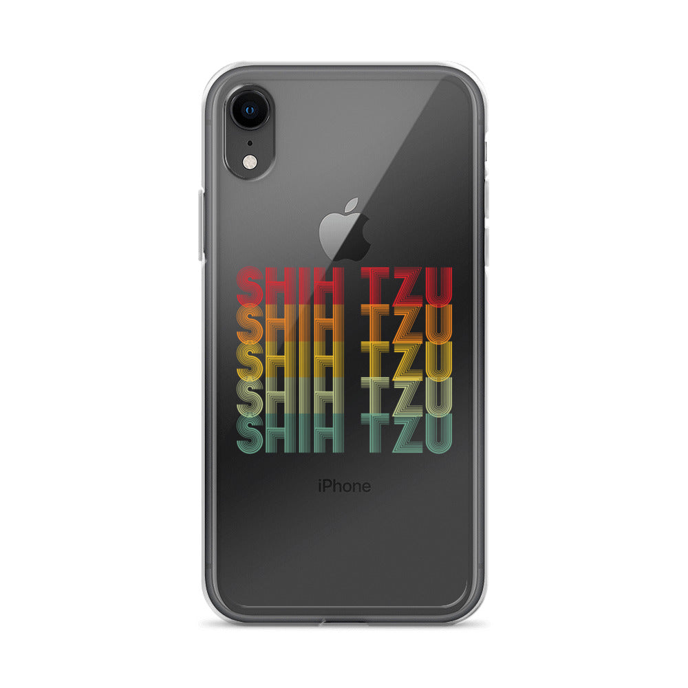 Shih Tzu Typographical iPhone Case