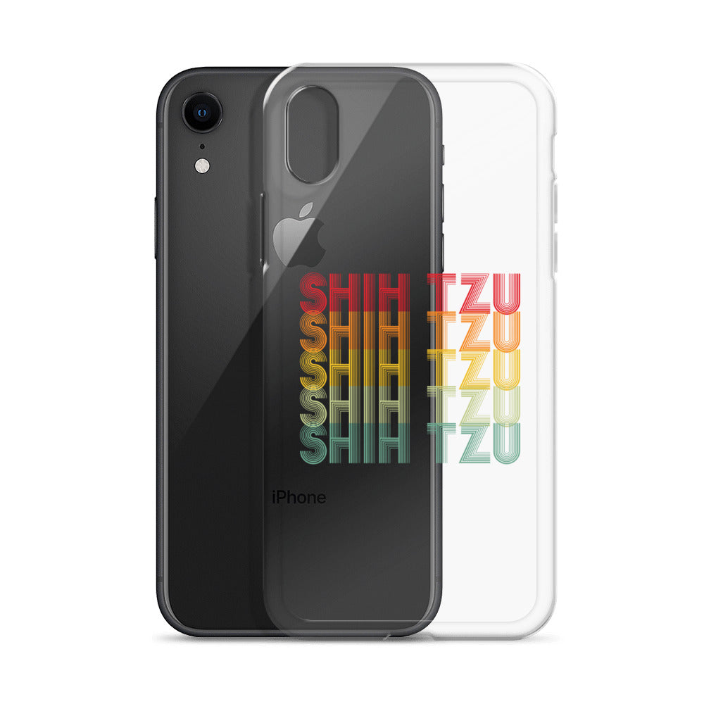 Shih Tzu Typographical iPhone Case