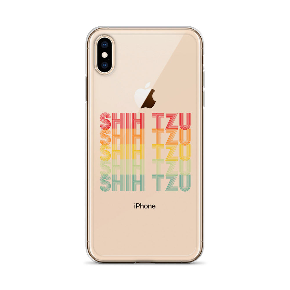 Shih Tzu Typographical iPhone Case