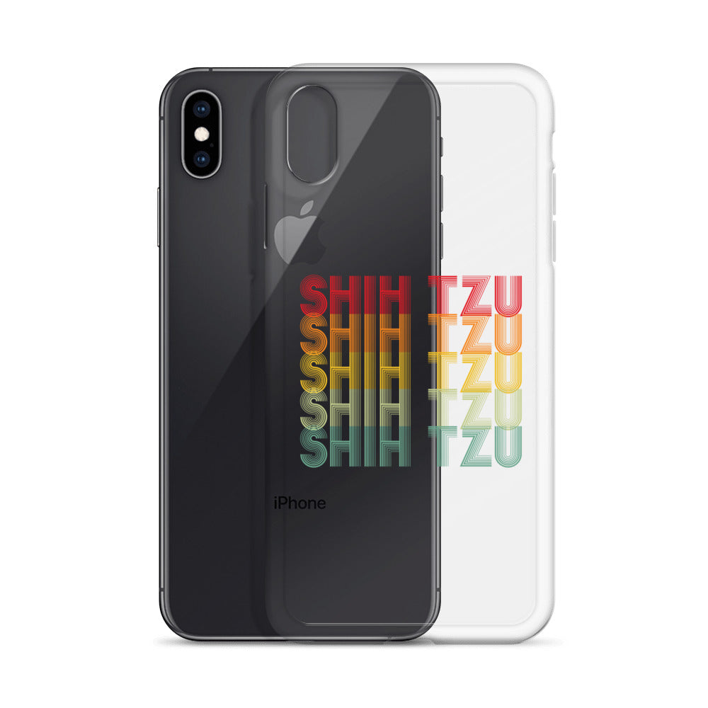 Shih Tzu Typographical iPhone Case