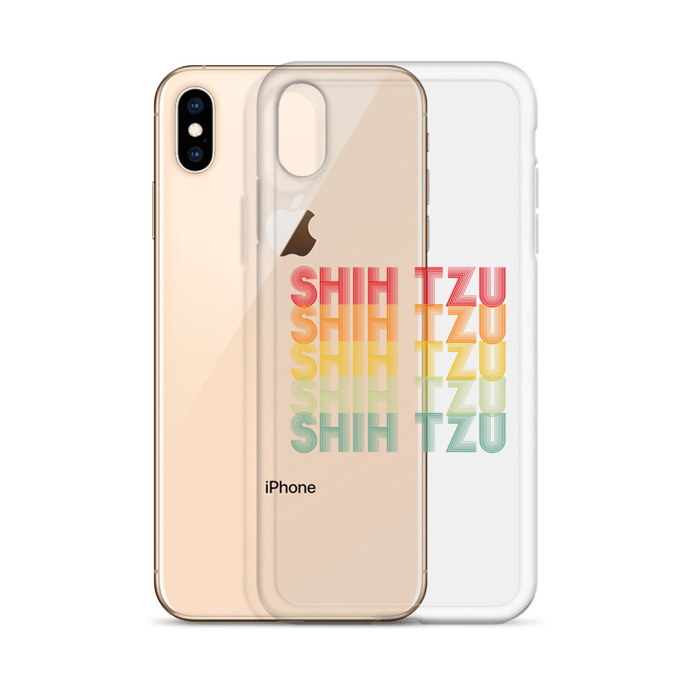 Shih Tzu Typographical iPhone Case