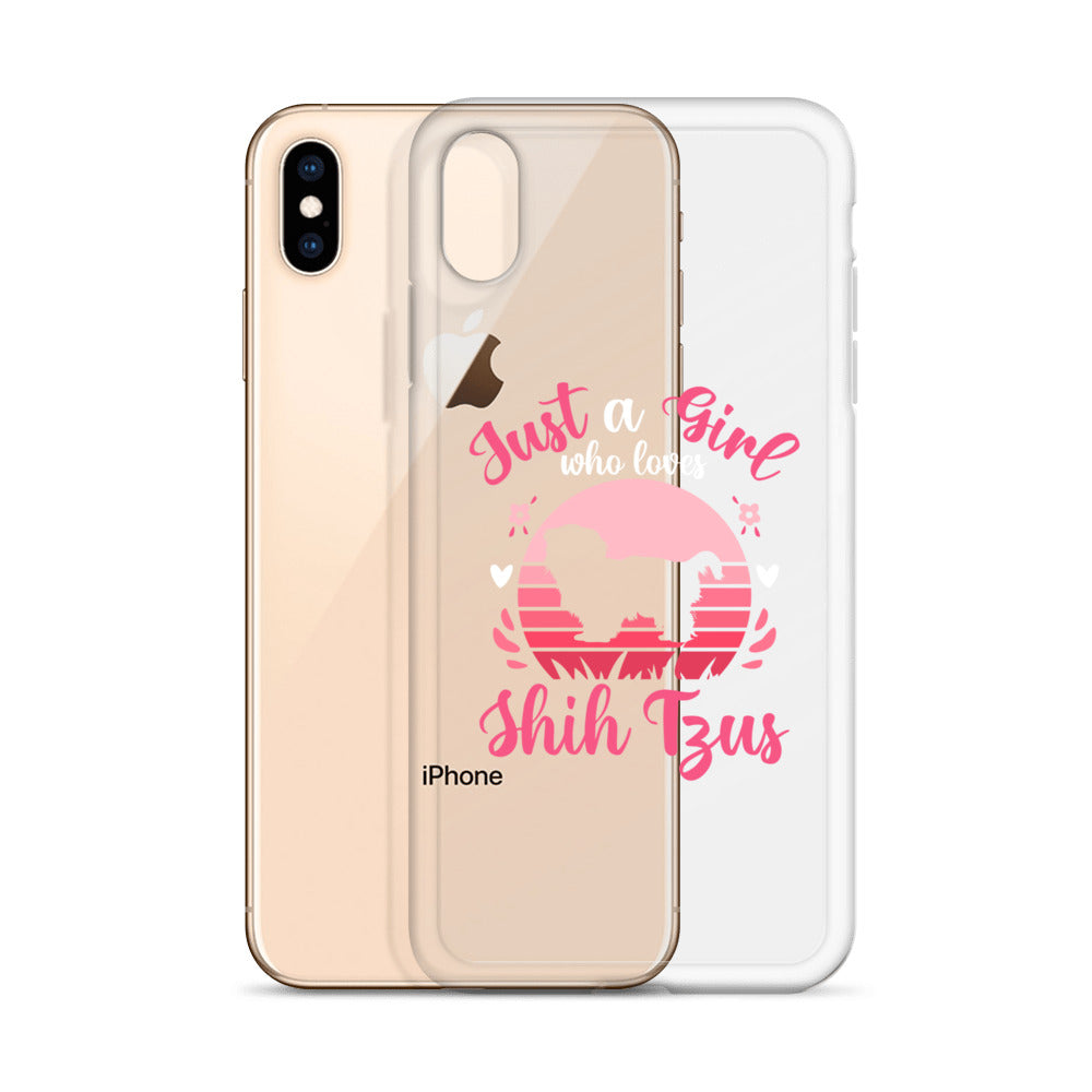 Just a Girl Who Loves Shih Tzu iPhone Case