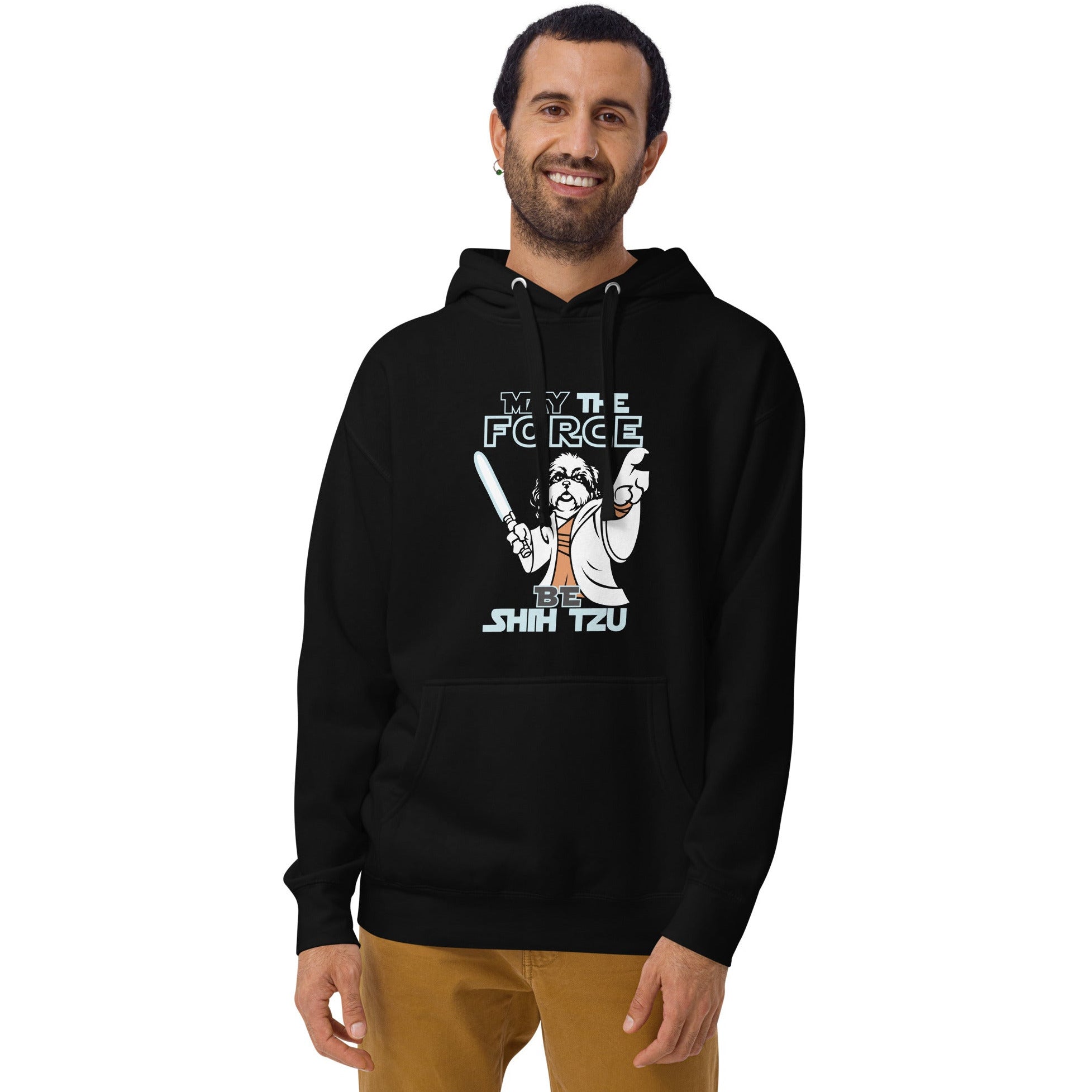 May the Force Be Shih Tzu Unisex Hoodie