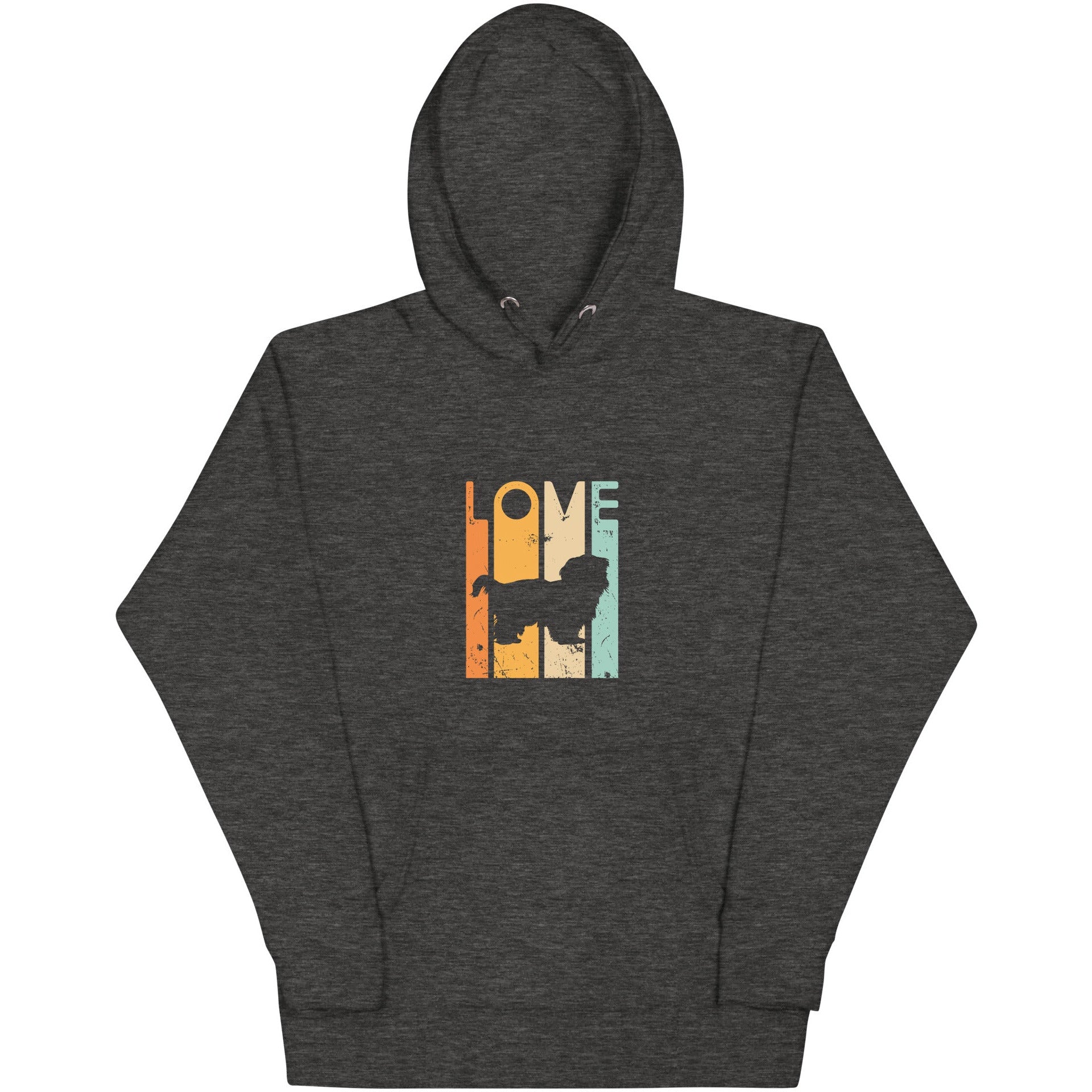 Love Shih Tzu  Retro 1970's Style Unisex Hoodie