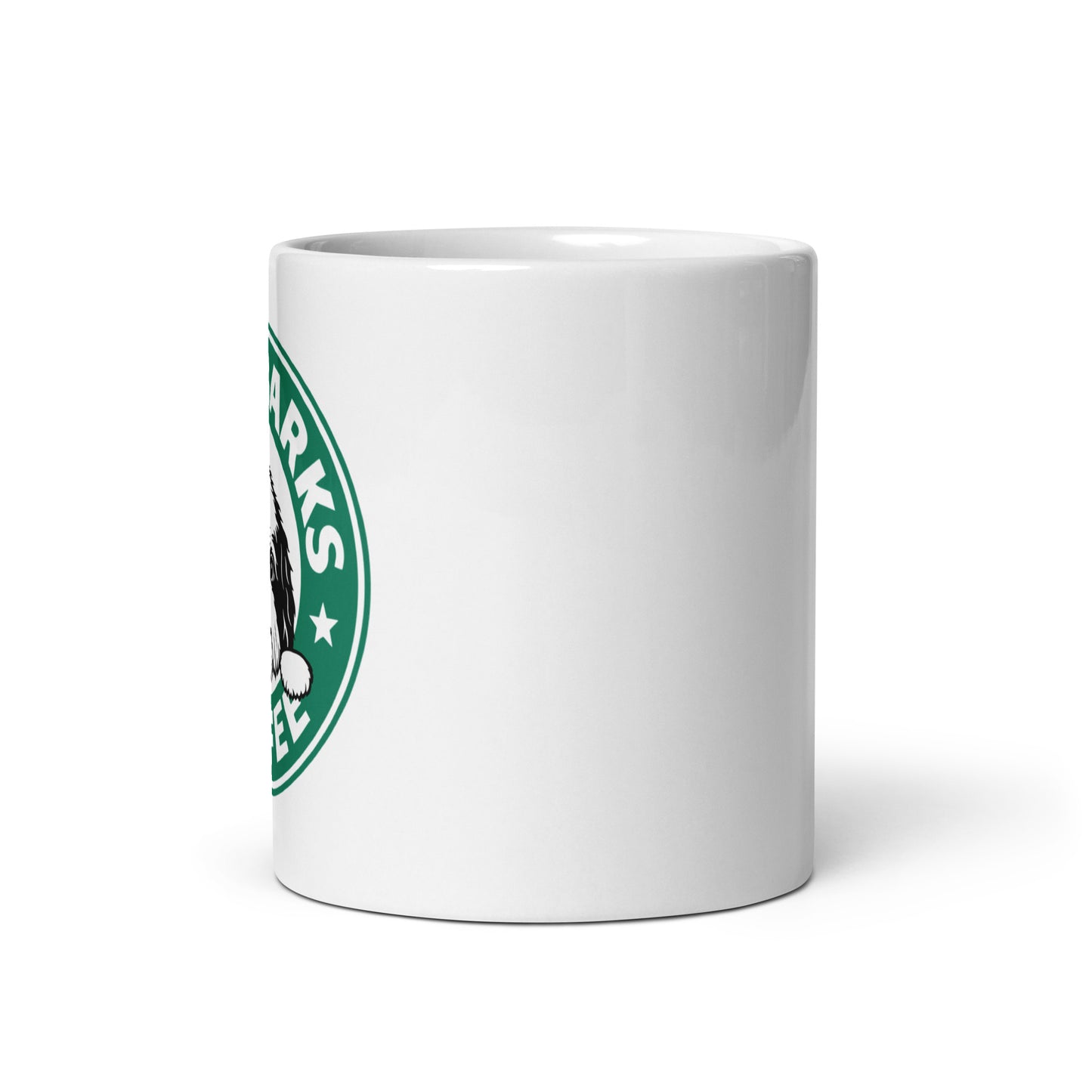 Starbarks White glossy mug