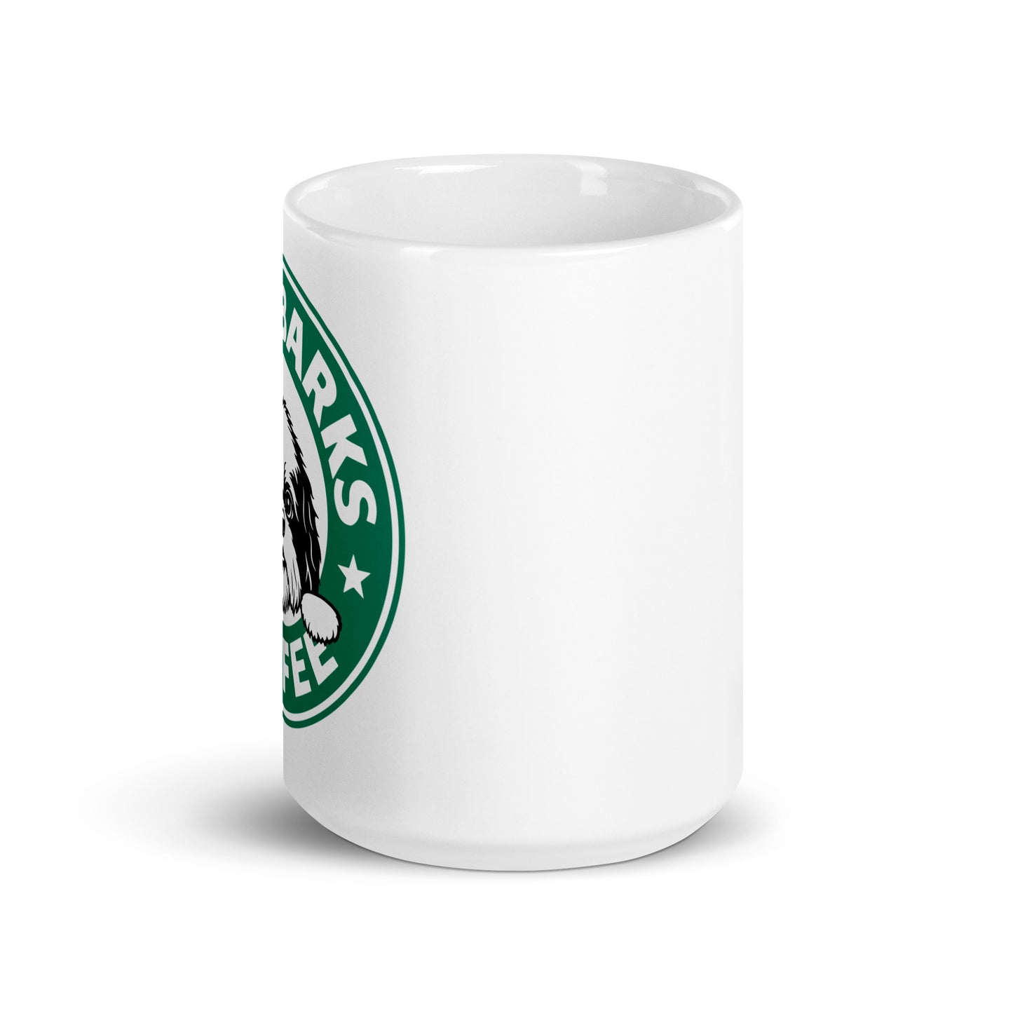 Starbarks White glossy mug