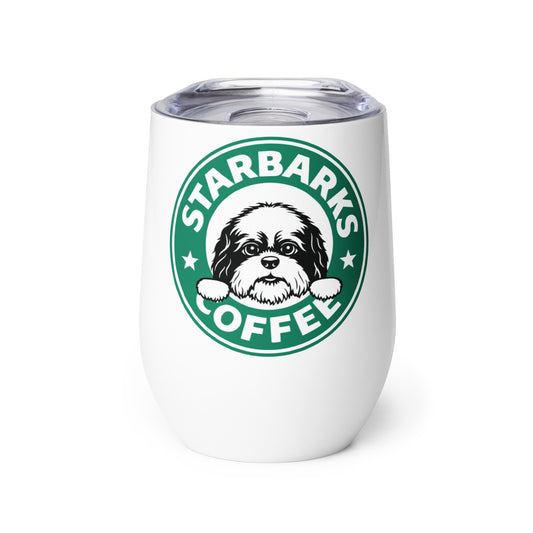 Starbarks Coffee Wine tumbler